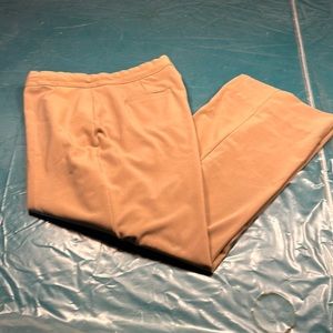 Coldwater Creek Tan Straight Leg Pants